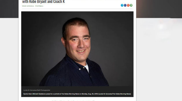 Mitch Gladstone Interning at Dallasnews.com