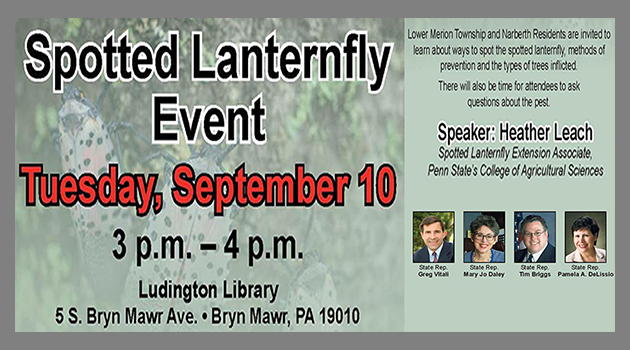 State Reps to Discuss Lanternfly at Ludington