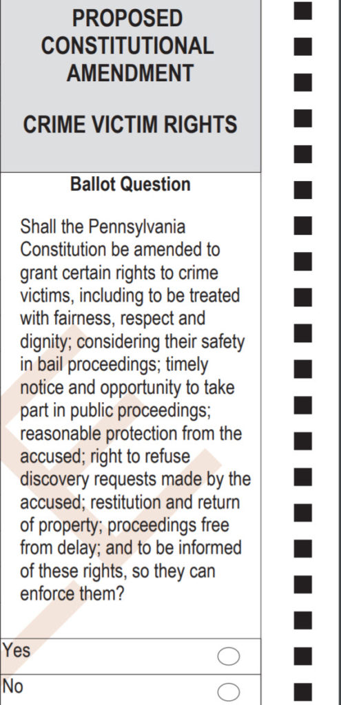 Ballot Question Marsys Law