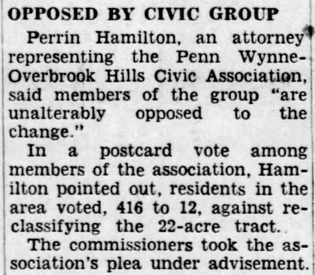1954 Green Hill Opposed by Civic