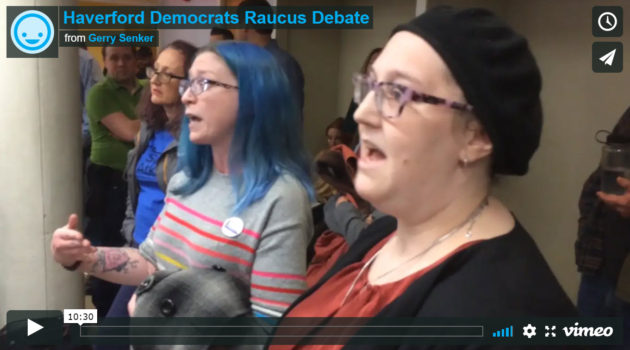 Haverford Dems Forum Gets Raucus