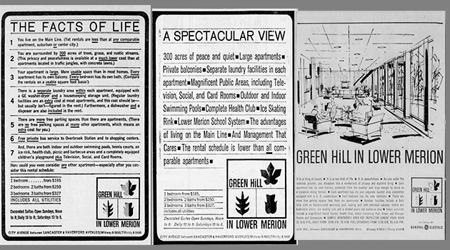 Green Hill 1964 Ads