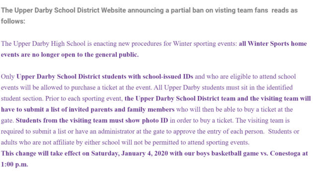 Upper Darby Website