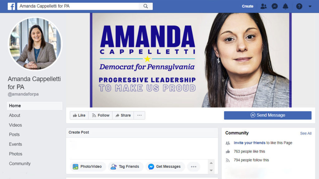 Amanda Cappelletti Facebook