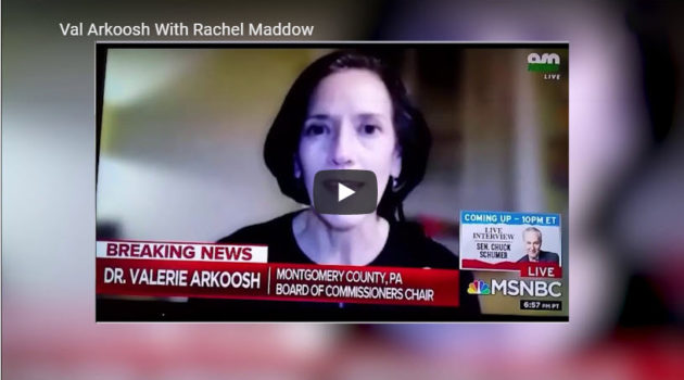 Val Arkoosh on Rachel Maddow Show