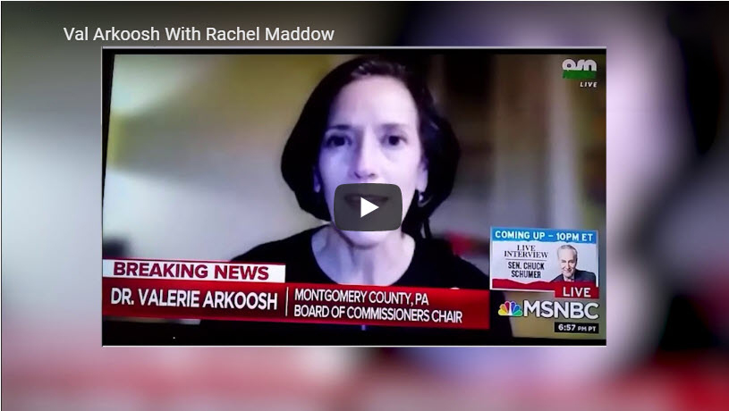 Val Arkoosh on Rachel Maddow Show