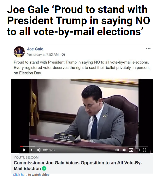 Joe Gale Mail in