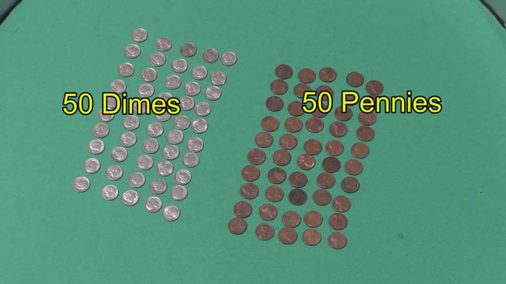 Gerrymandering Dimes and Pennies