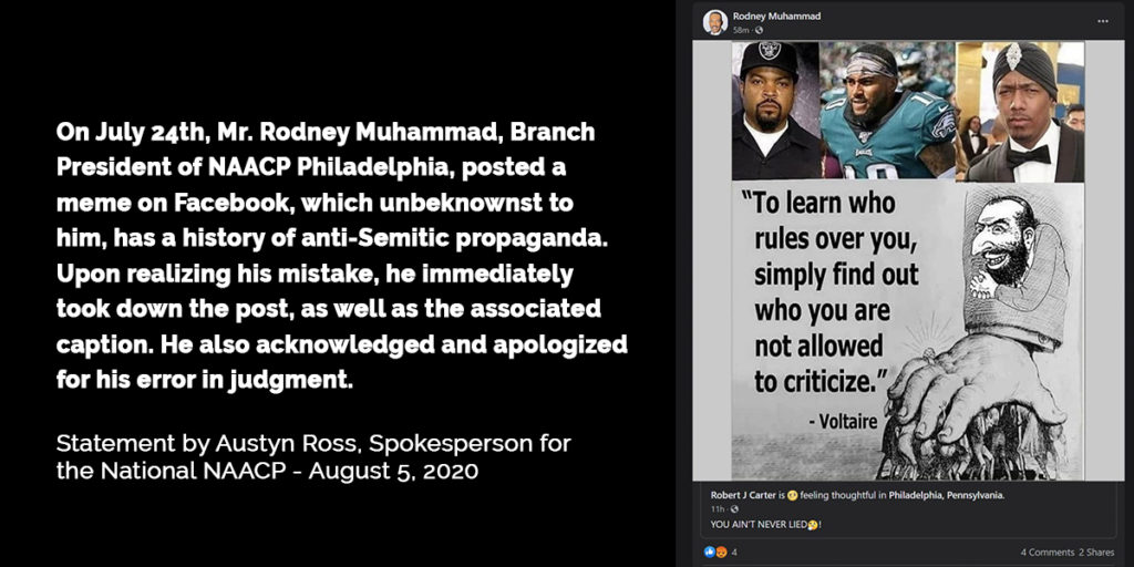 National NAACP Rodney Muhammad