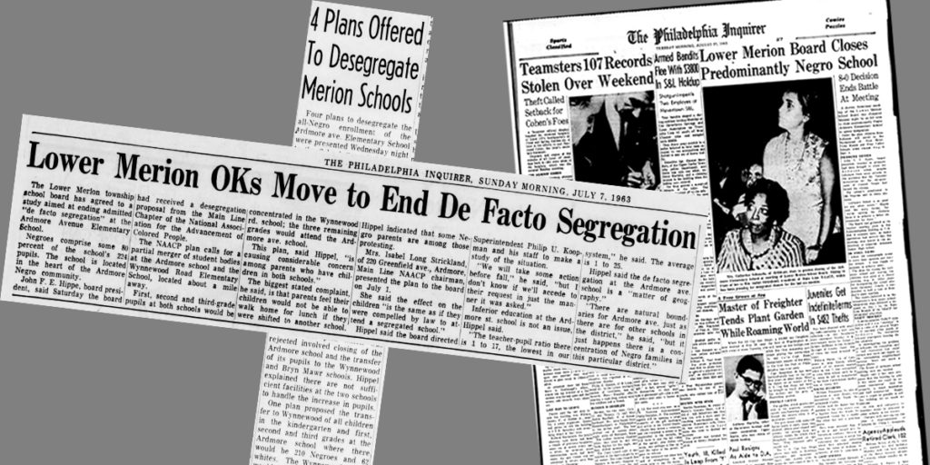 Lower Merion Schools Desegregated