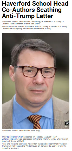 John Nagl Haverford Previous