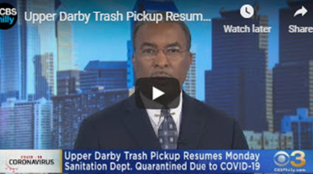 Upper Darby Sanitation Quarantined