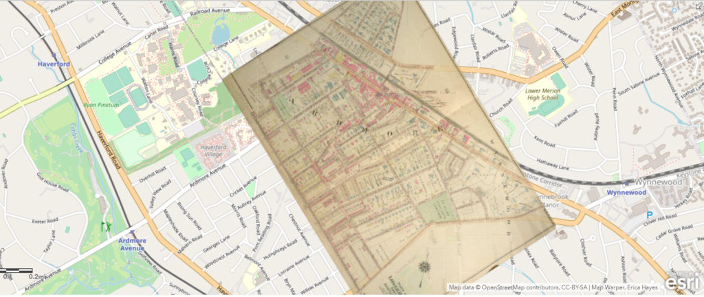 1920 Ardmore Map