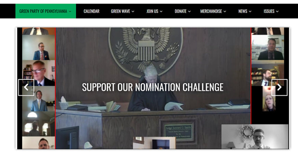 Green Party Website