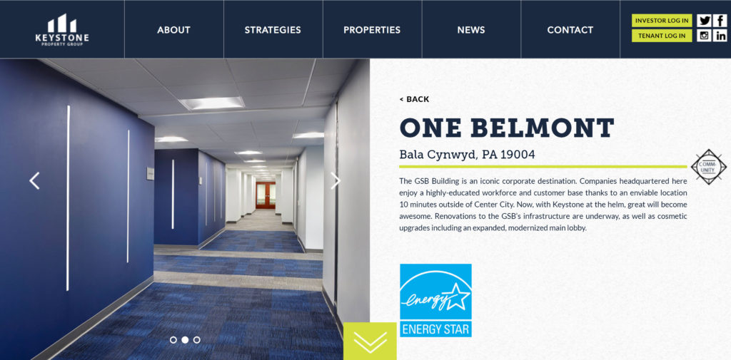 One Belmont GSB Building Website
