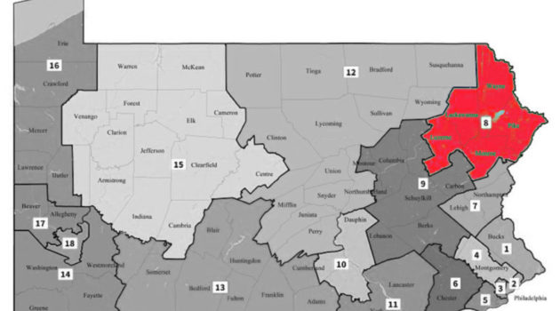 PA 8th District Map