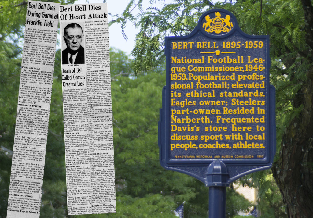 Bert Bell Historic Marker