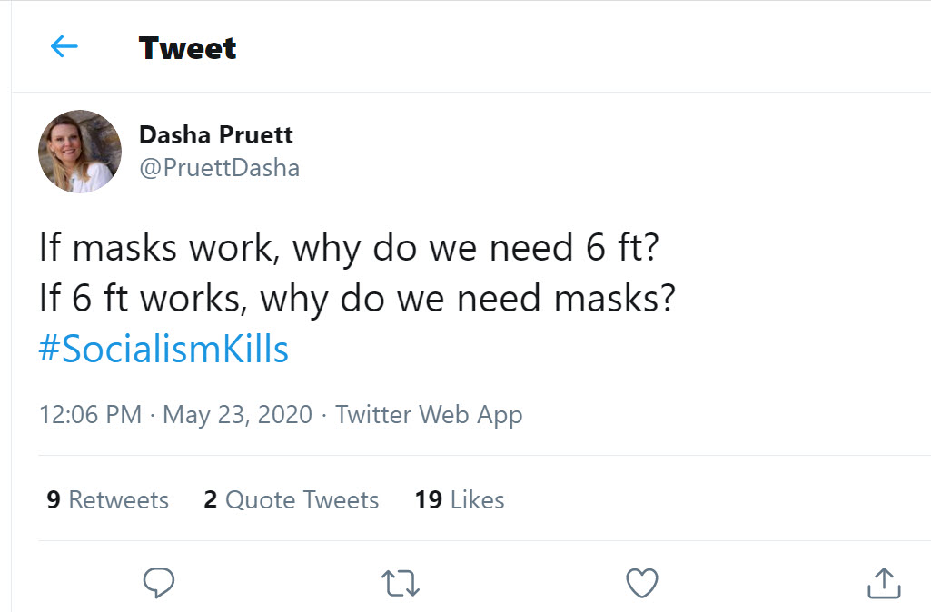 Dasha Pruett Masks