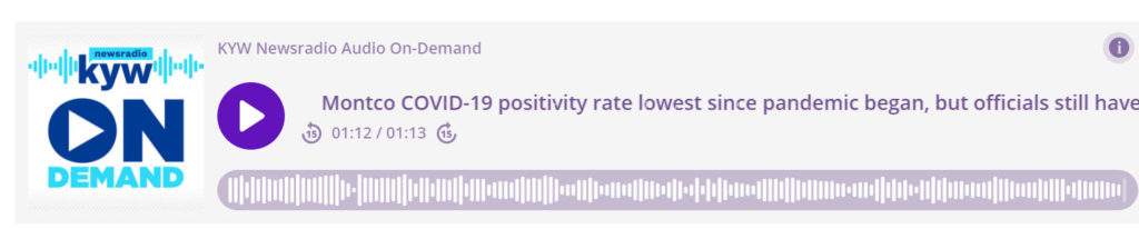 KYW Montco Positivity