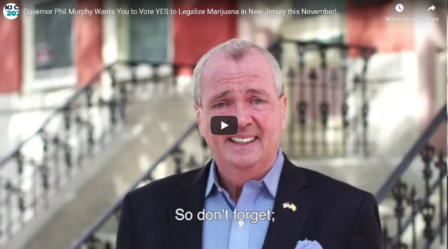 Gov. Murphy Vote Yes On Pot Legalization