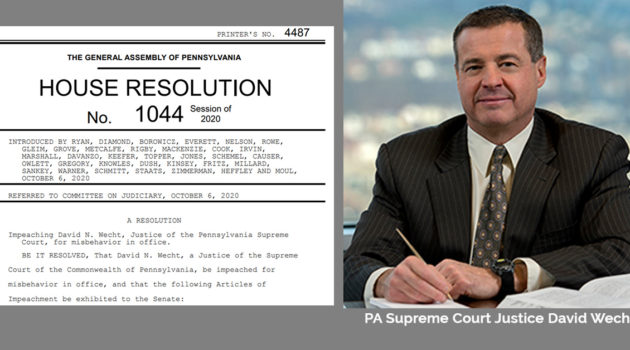 Republican Resolution to Impeach Justice Wecht