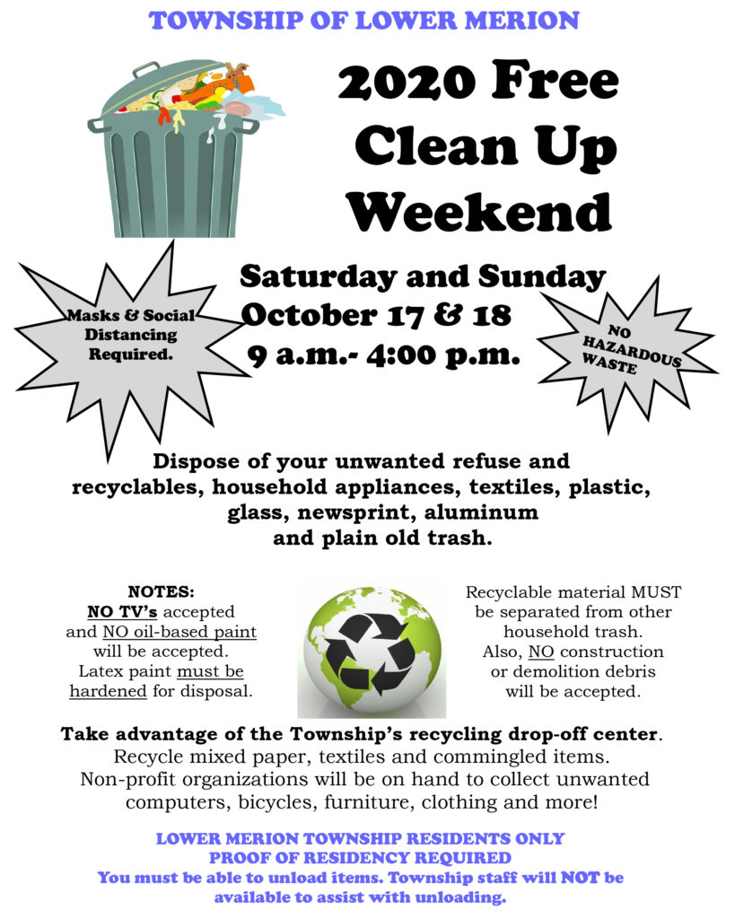 Township Cleanup Weekend