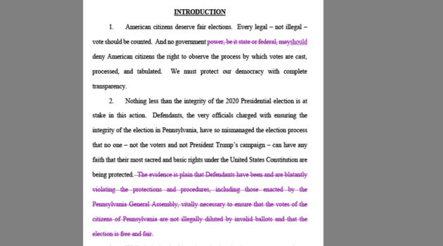 Trump Amended PA Complaint