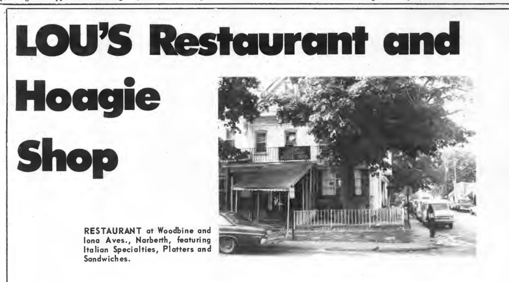 Lou's Restaurant Narberth