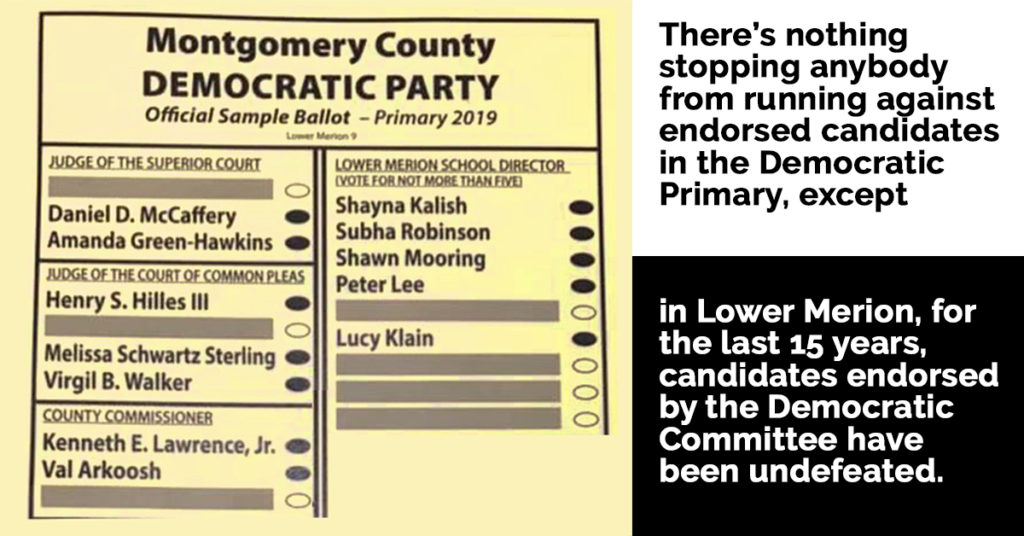 MCDC Yellow Sample Ballot