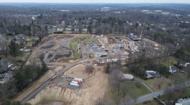 LMSD Middle School In Villanva Aerial View