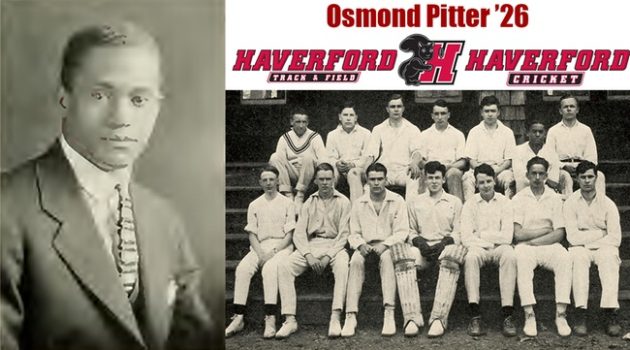 Osmond Pitter Haver College First Black Athlete