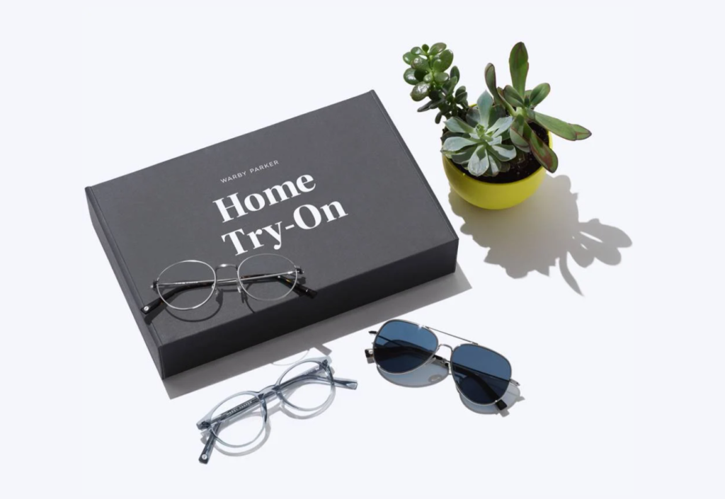 Warby Parker Home Try On