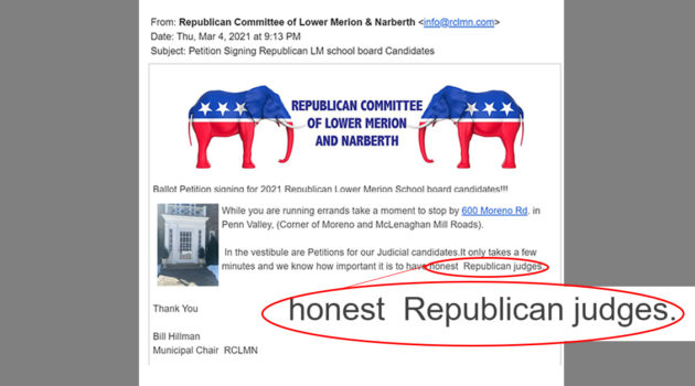 Lower Merion Republican Honest Judges