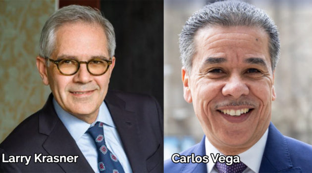 Larry Krasner Carlos Vega
