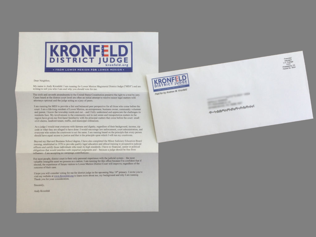 Andy Kronfeld Magistrate Judge Mailing