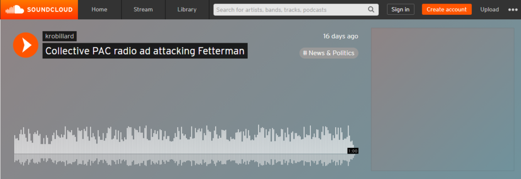 Fetterman Attack Ad