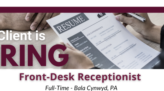 Hiring Front Desk