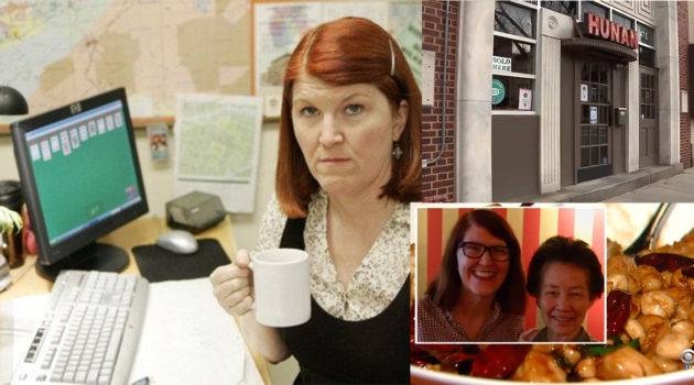 Kate Flannery (Meredith on the Office) Hunan