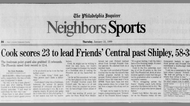 Mike Cook Friends Central