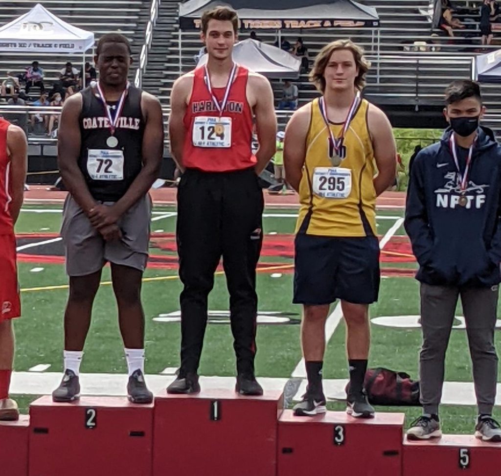 Harriton's Nick Masterson wins District Javelin