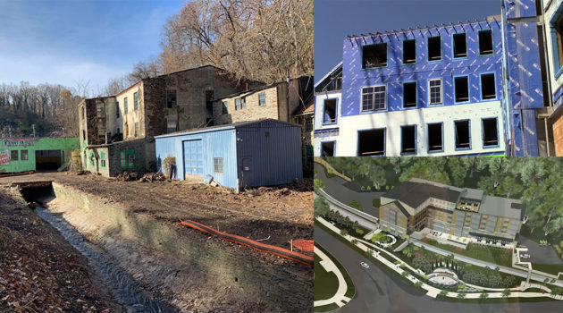 Mill Bala Cynwyd Before and After