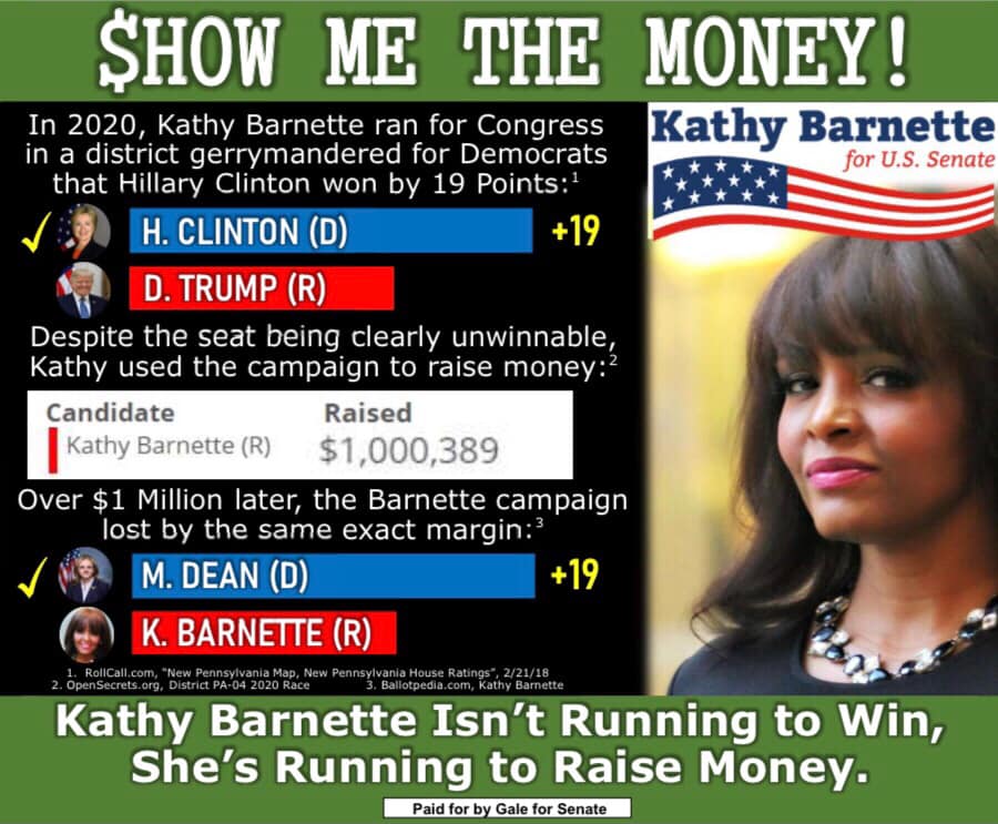 Kathy Barnette Show Me The Money