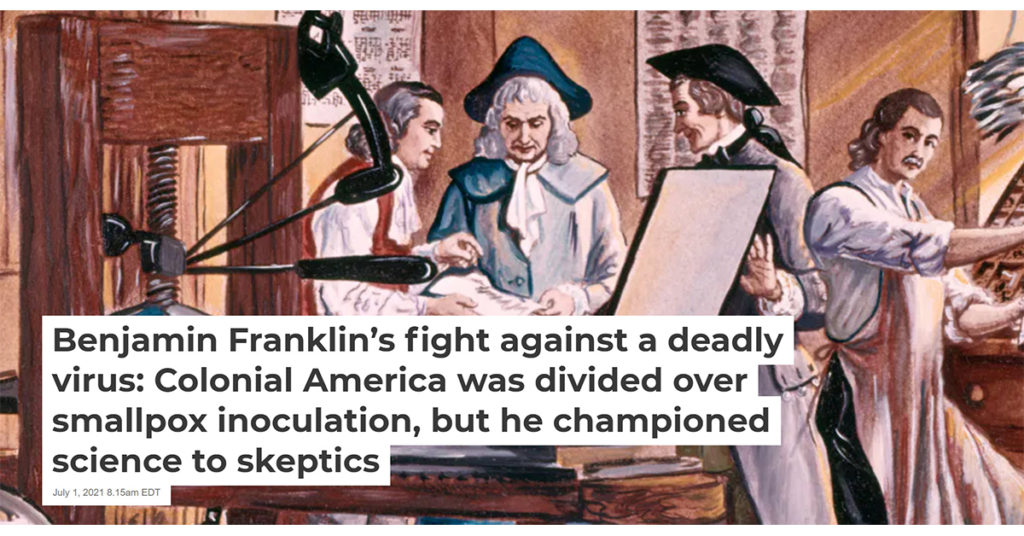Ben Franklin Smallpox