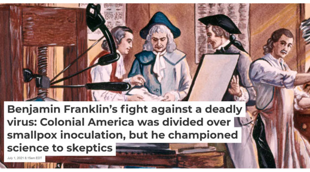 Ben Franklin Smallpox