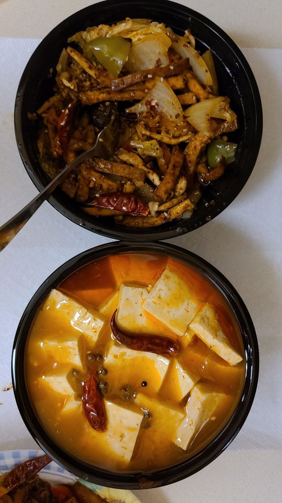 Spicy Aromatic Pot Green Peppercorn Tofu