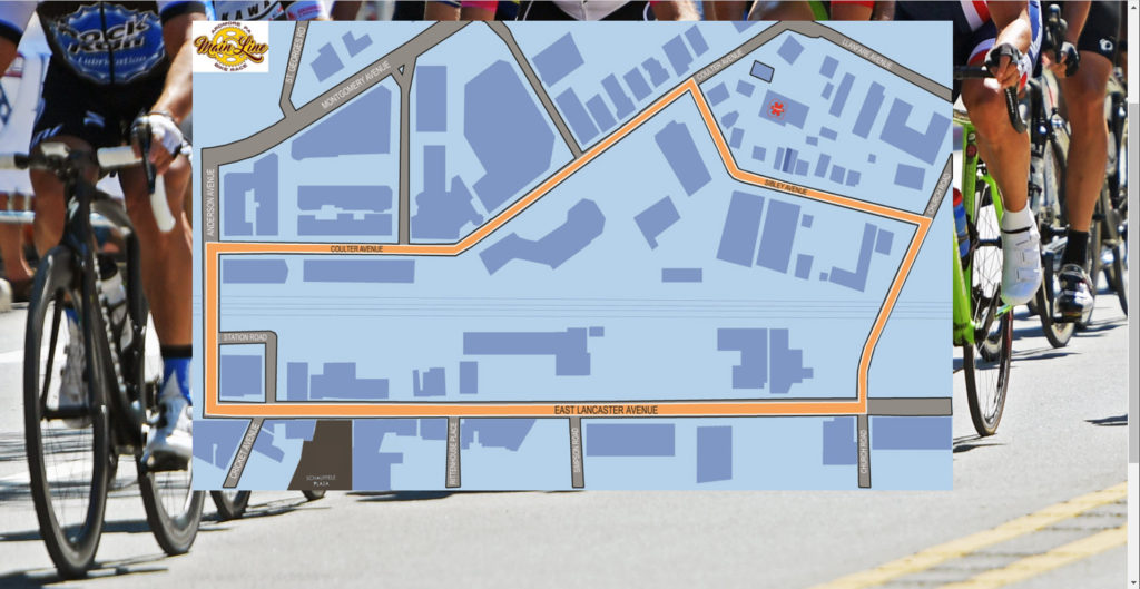 2021 Main Line Bike Race Map - This Is Lower Merion And Narberth