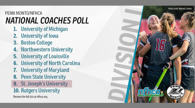 SJU Hockey Ranked 9