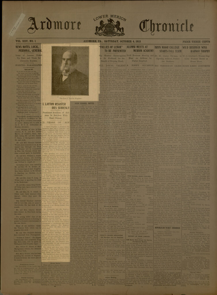 I Layton Register Obit