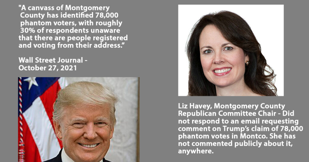 Trump Liz Havey Phantom Votes