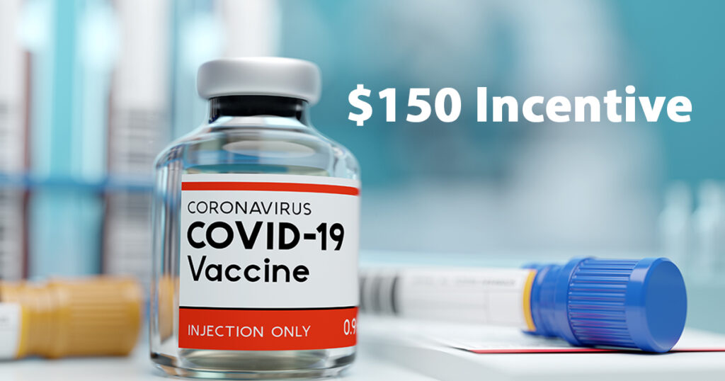 $150 Incentive